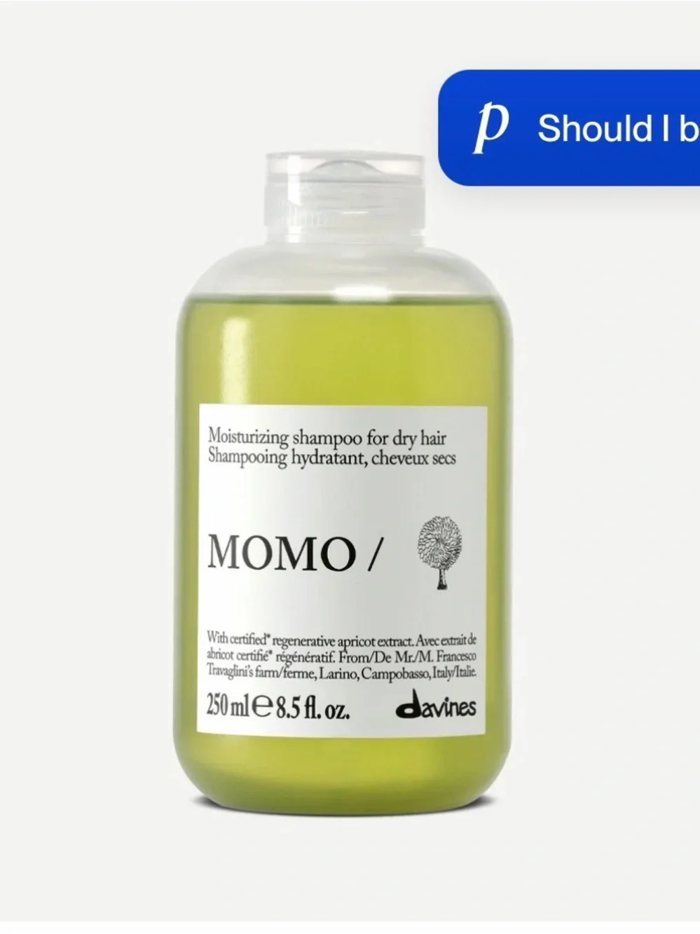 Davines MOMO Moisturizing Shampoo & Conditioner DUO
